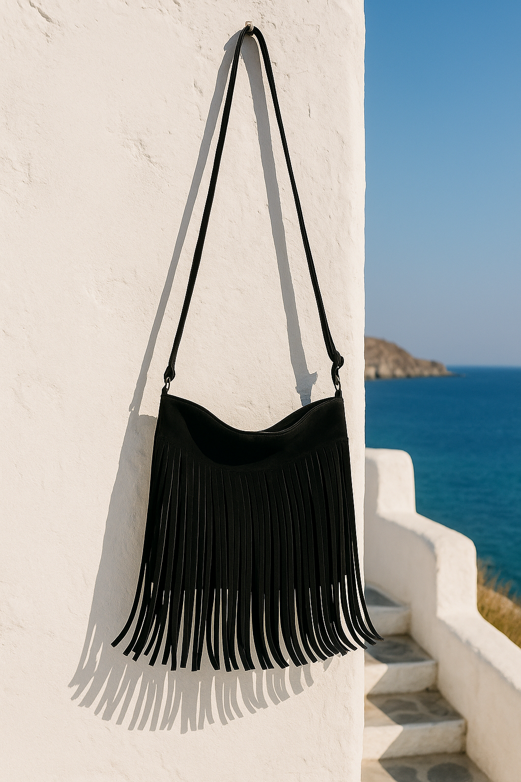 Casa Lino Fringe Bag